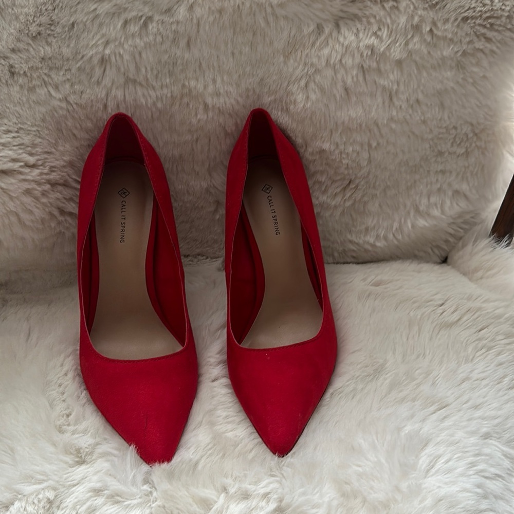 Call it spring red heels
